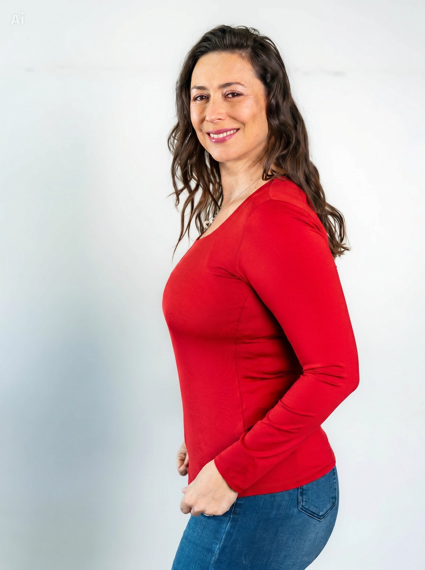 Camiseta con Polar Alice Rojo