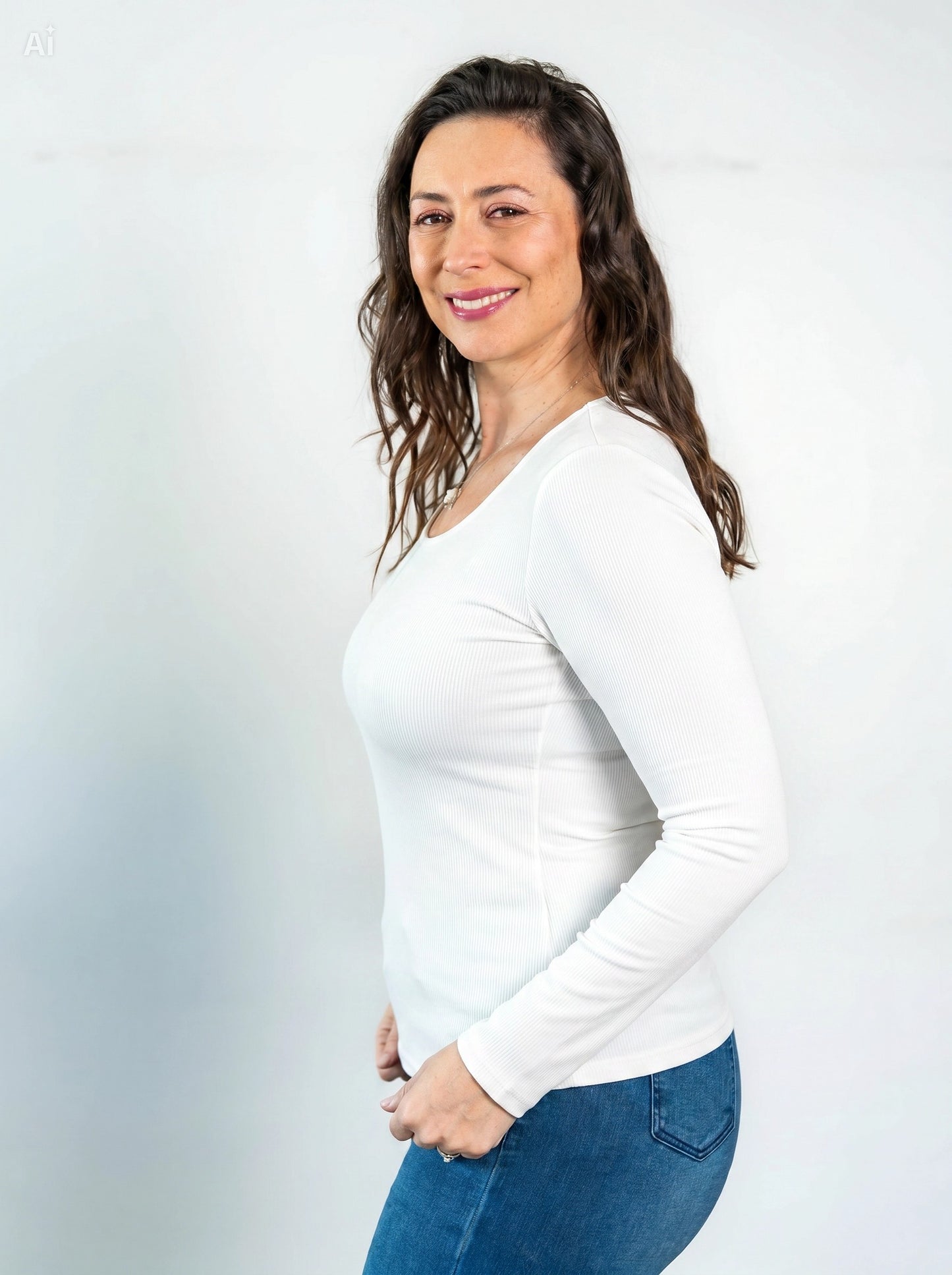 Camiseta con Polar Alice Blanco