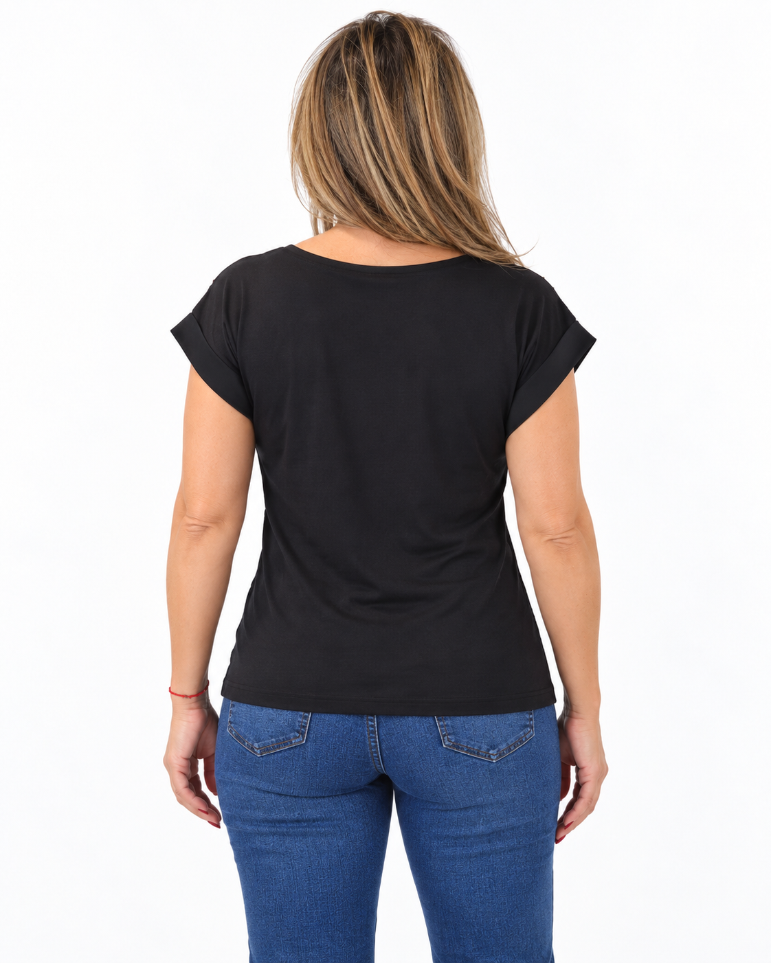 Polera Lentejuelas Marcela Negro