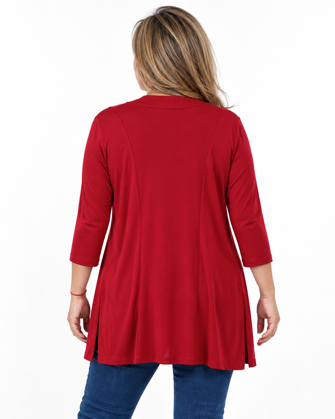 Tapado Liso Elena Rojo