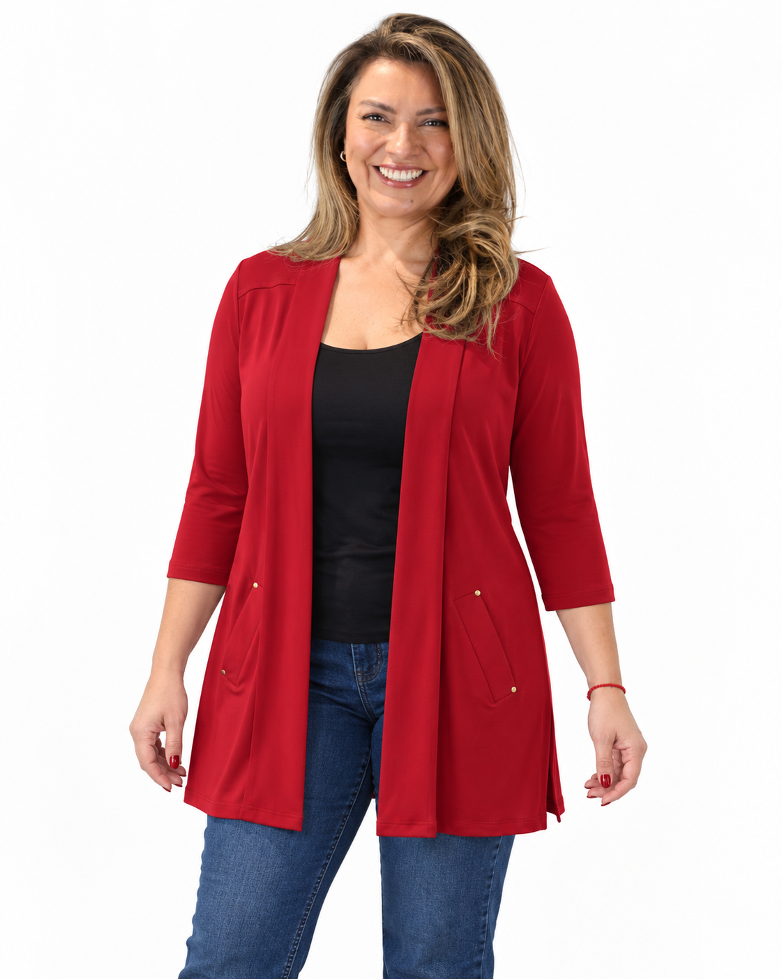 Tapado Liso Elena Rojo