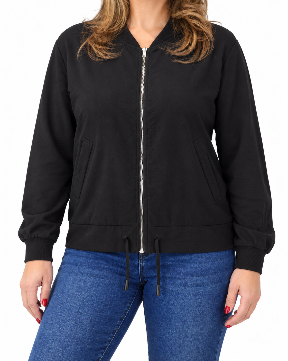 Chaqueta Bomber Karen Negro
