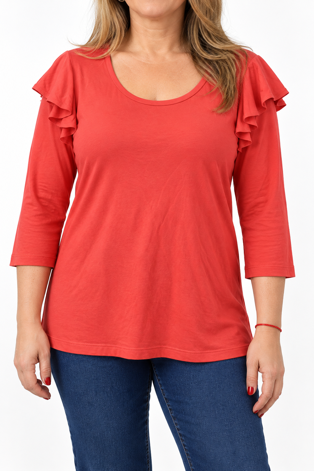 Polera Rebeca Vuelos Coral