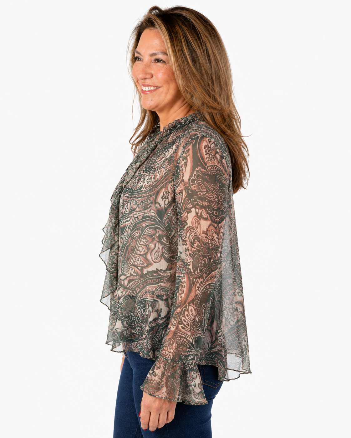 Blusa Vuelos Genesis Verde