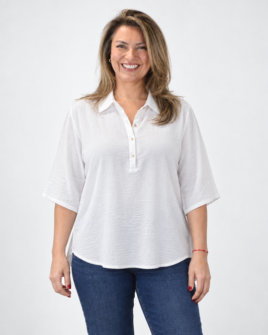 Blusa Lisa Mariella Blanco
