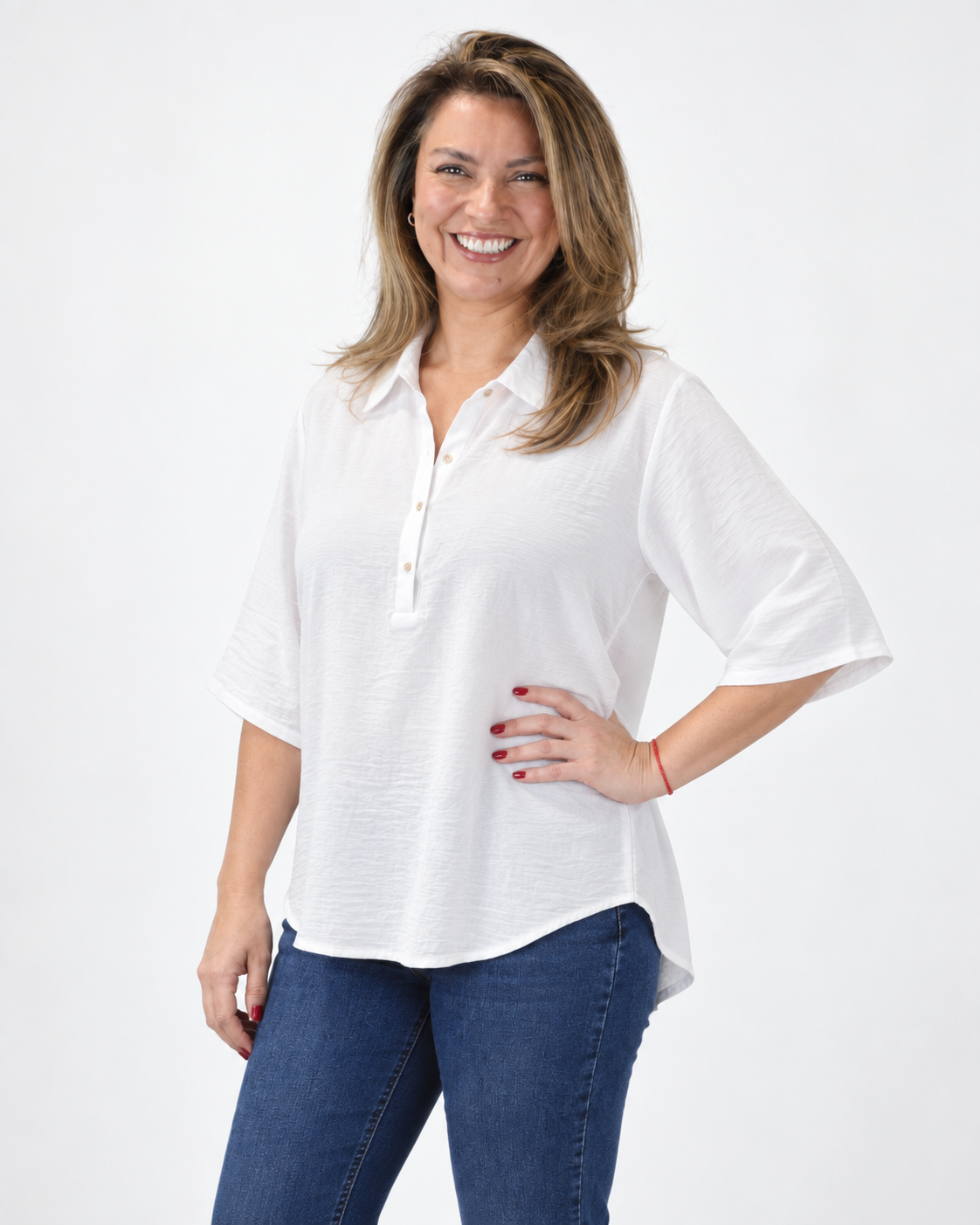 Blusa Lisa Mariella Blanco