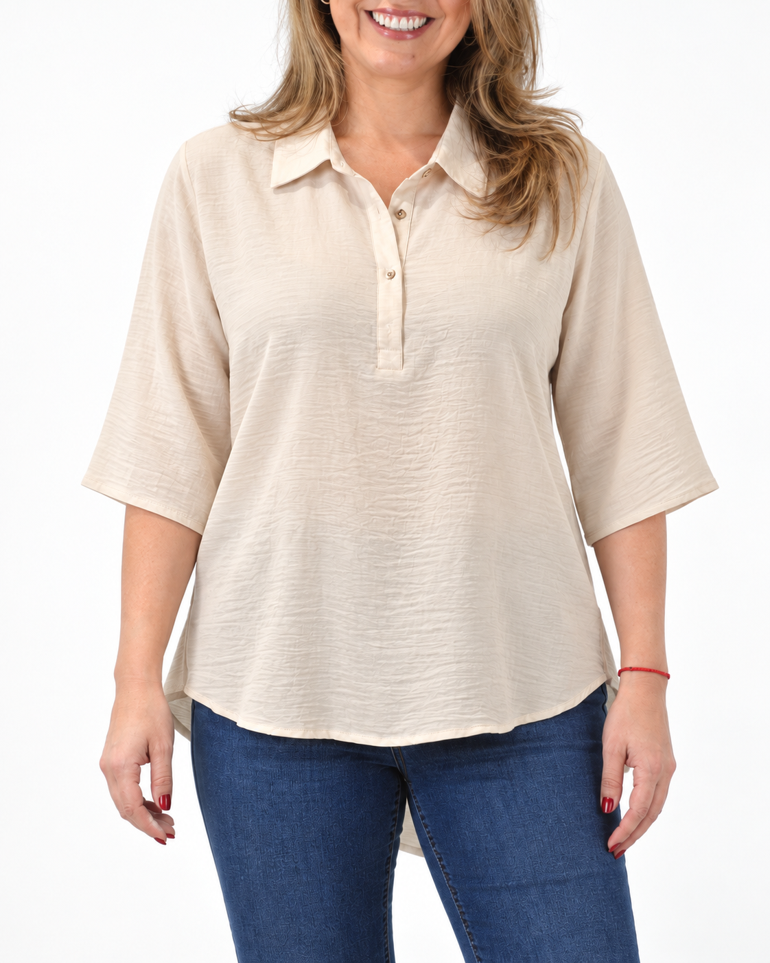 Blusa Lisa Mariella Beige
