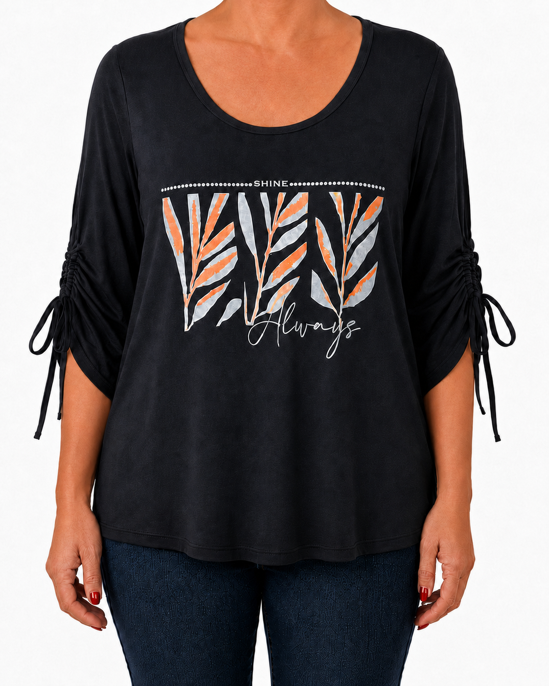 Polera Shine Negro
