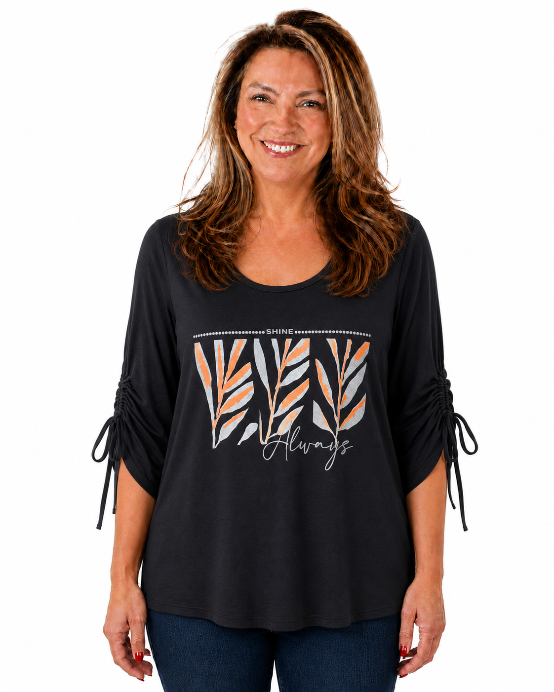 Polera Shine Negro