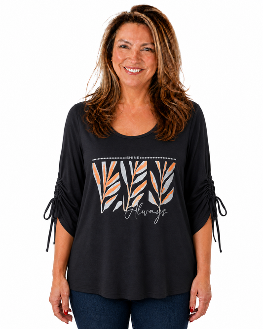 Polera Shine Negro