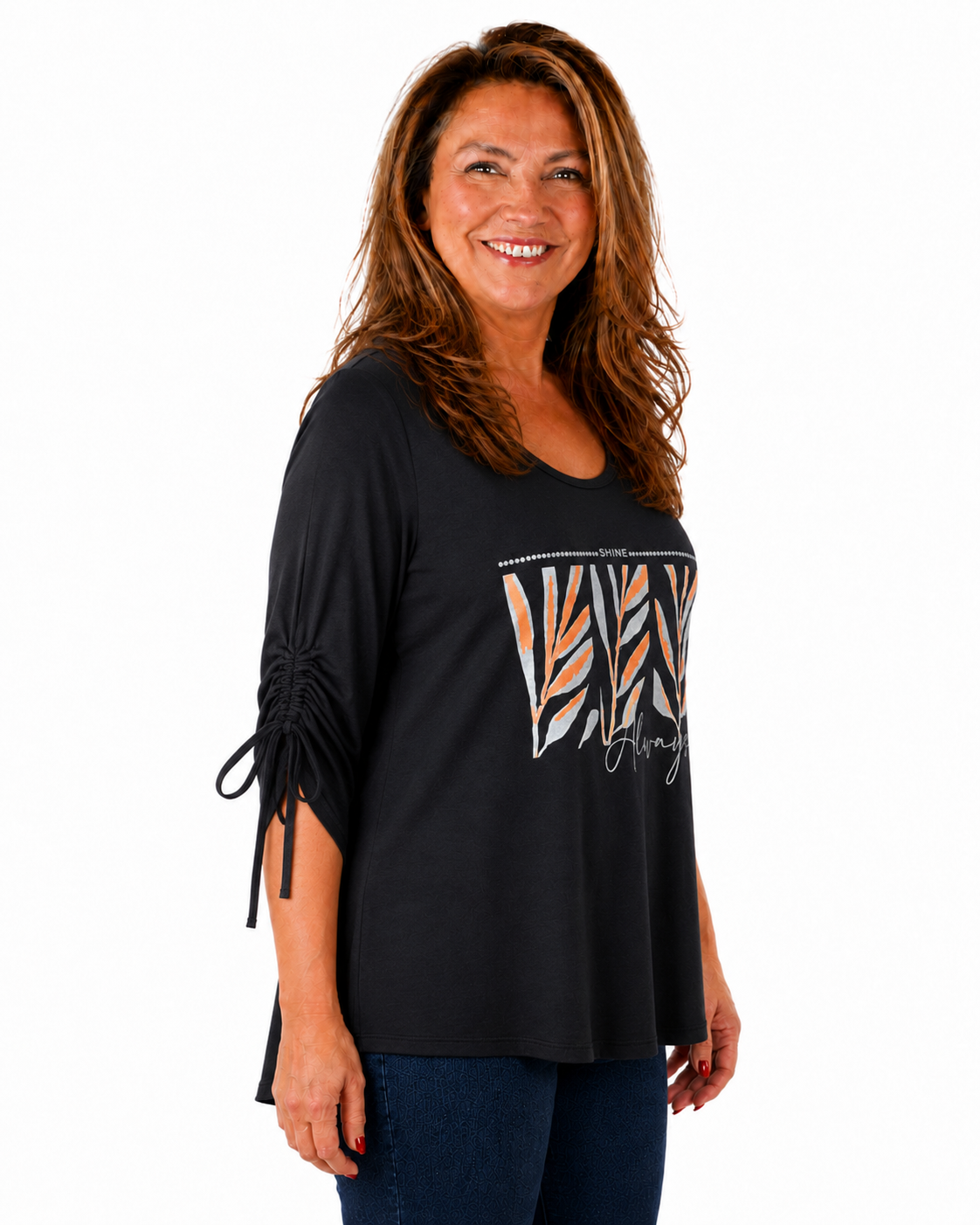 Polera Shine Negro