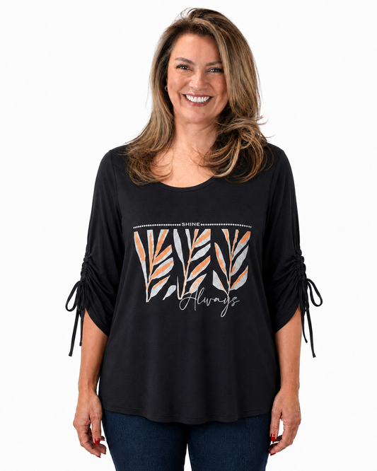 Polera Shine Negro