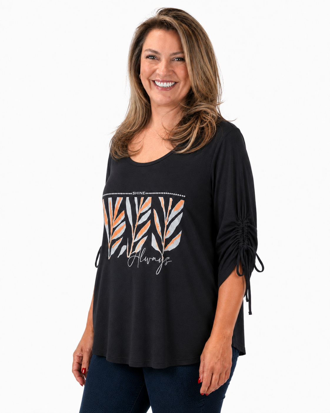 Polera Shine Negro