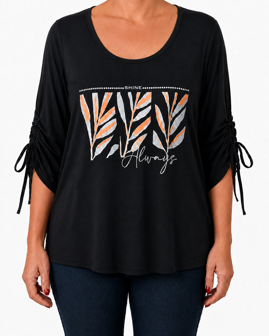 Polera Shine Negro