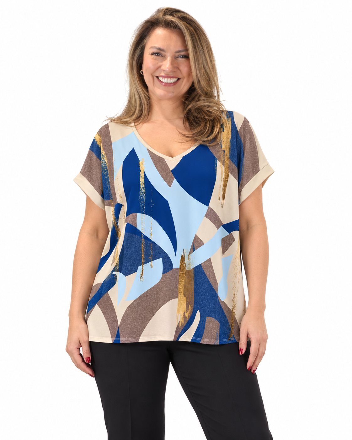 Polera Dania Azul