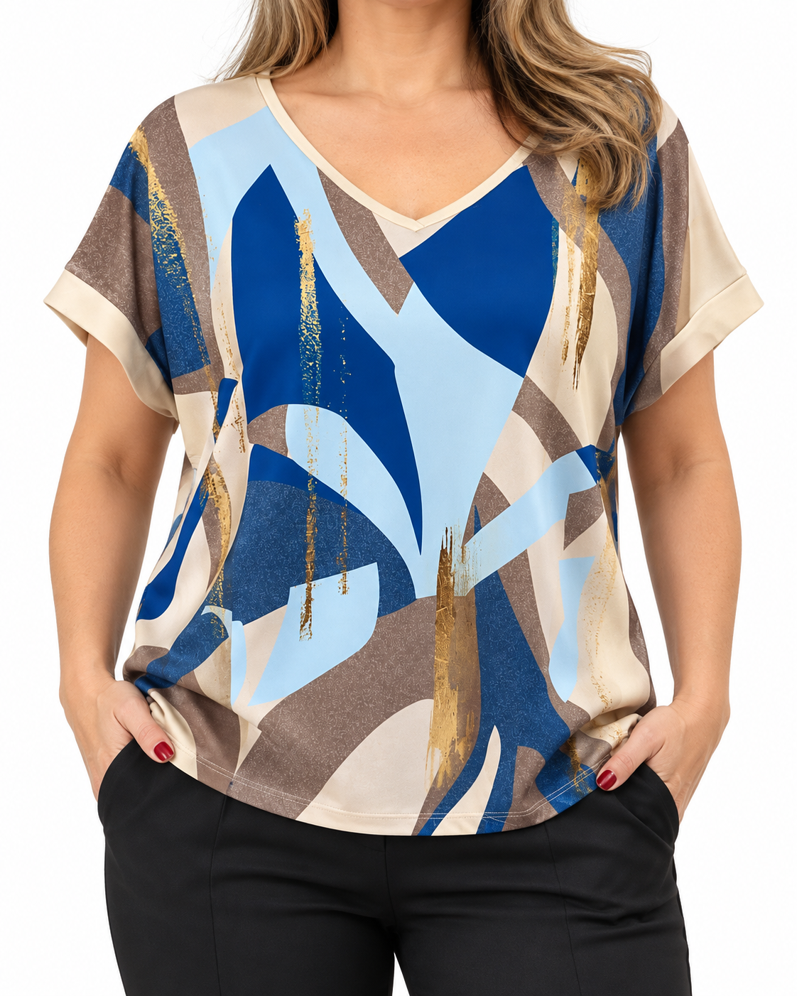 Polera Dania Azul