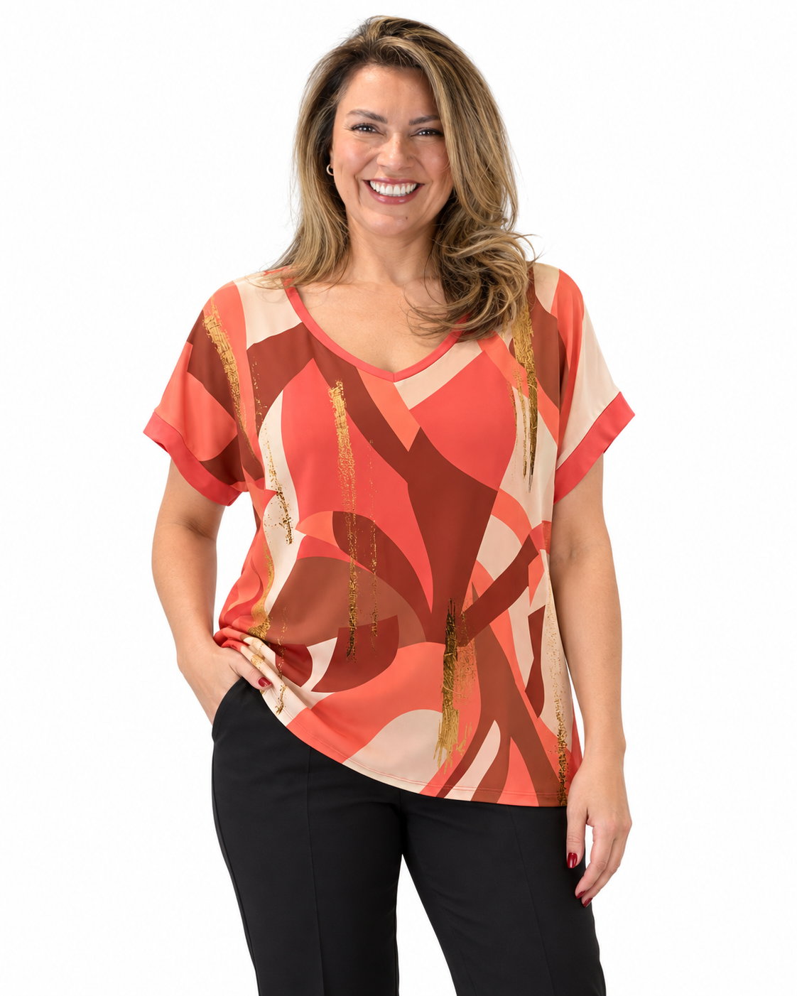 Polera Dania Coral