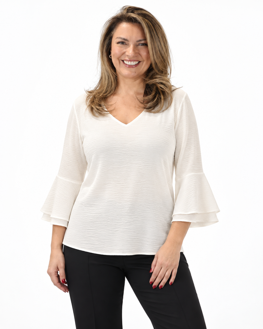Blusa Elisa Vuelos Blanco