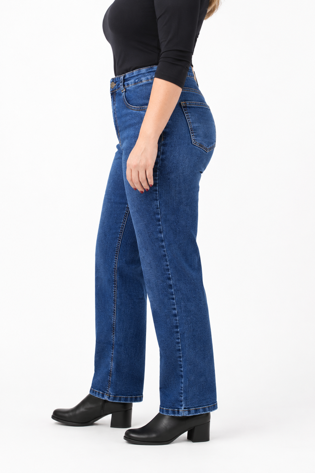 Jeans Infinito Recto Azul