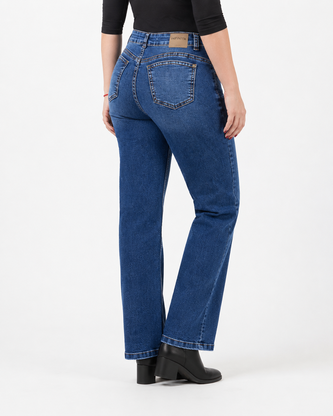 Jeans Infinito Recto Azul