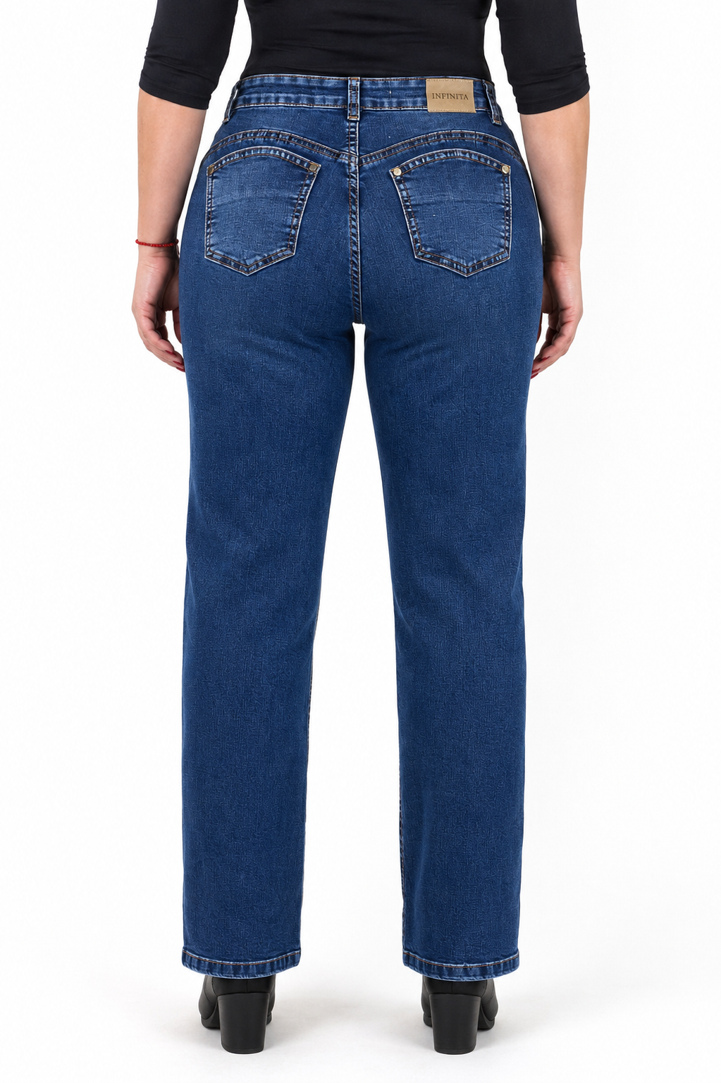 Jeans Infinito Recto Azul