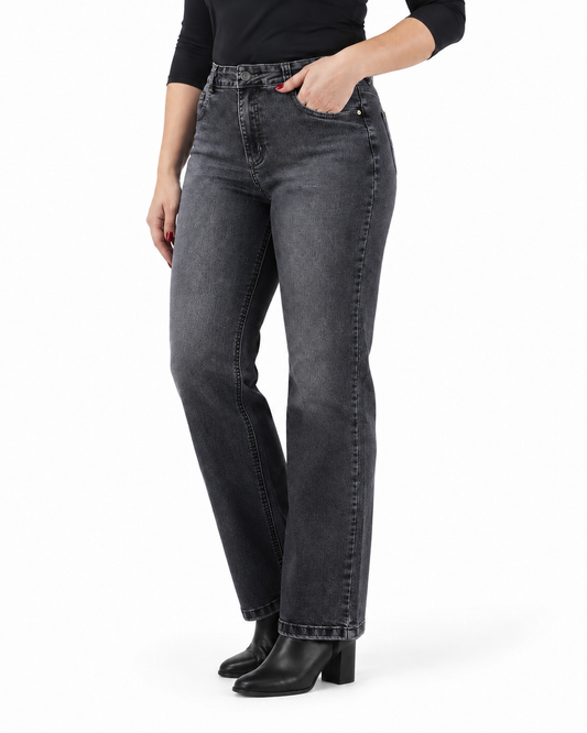 Jeans Infinito Recto Gris