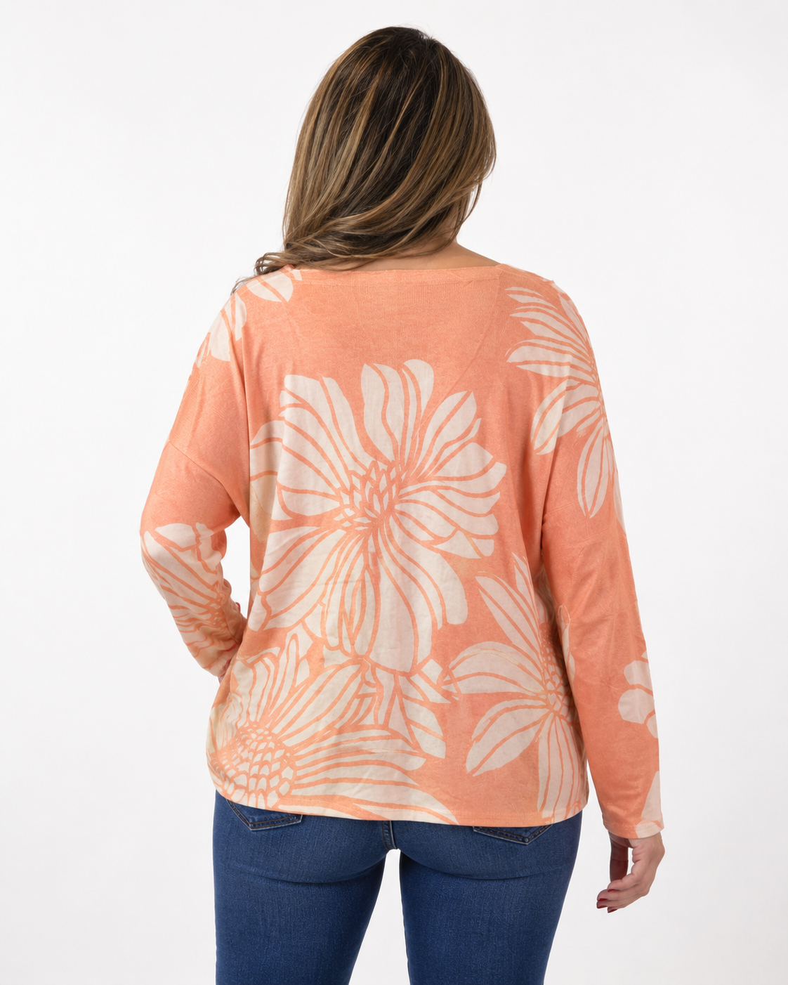 Sweater Rosario Flores Naranjo