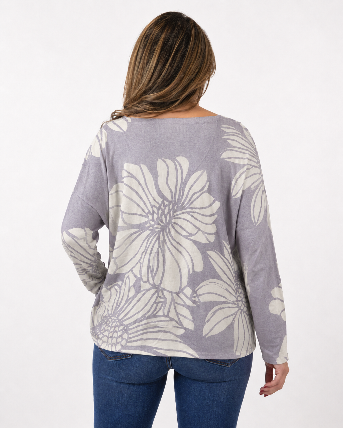 Sweater Rosario Flores Malva