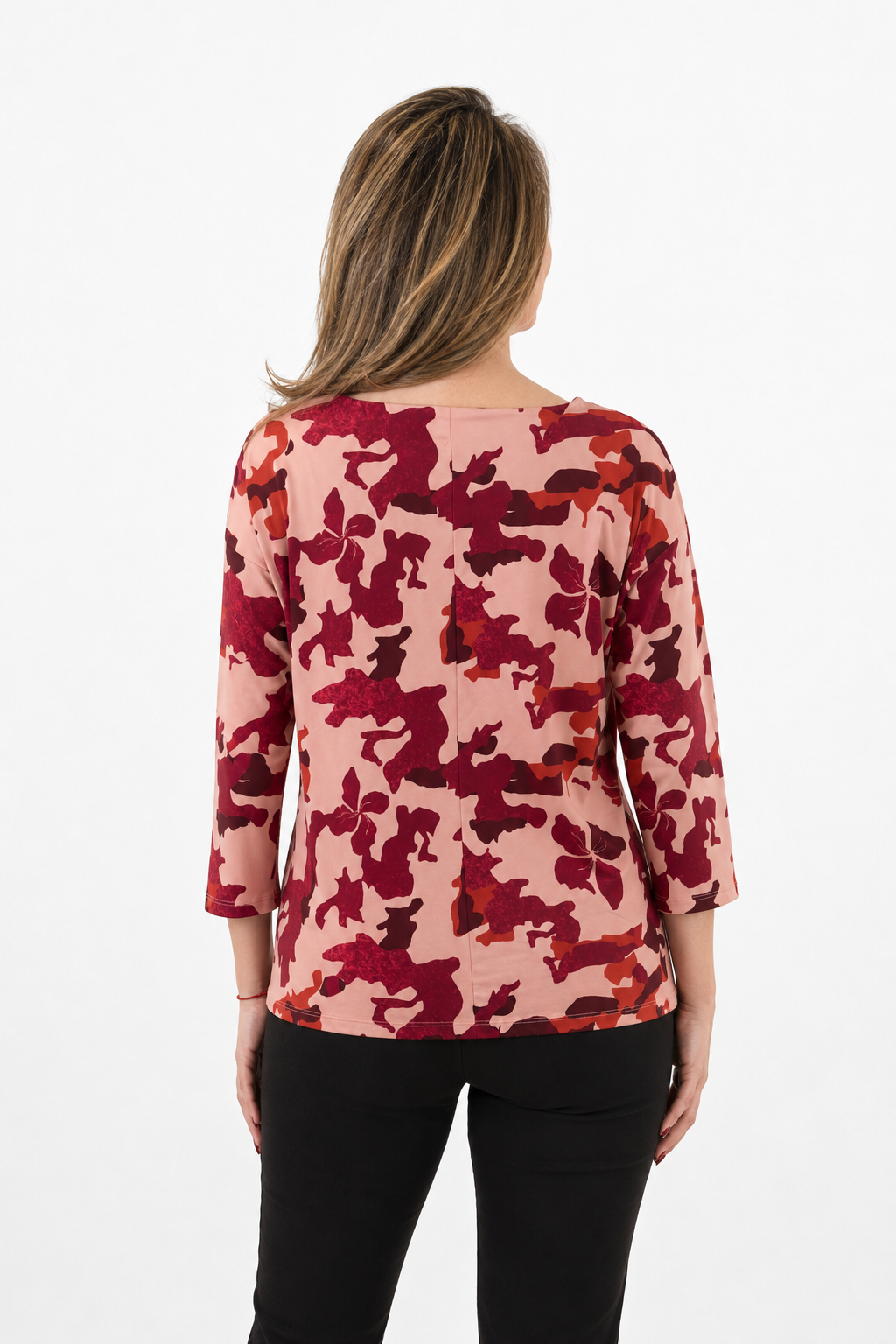 Polera Lorena Dorado Rosado