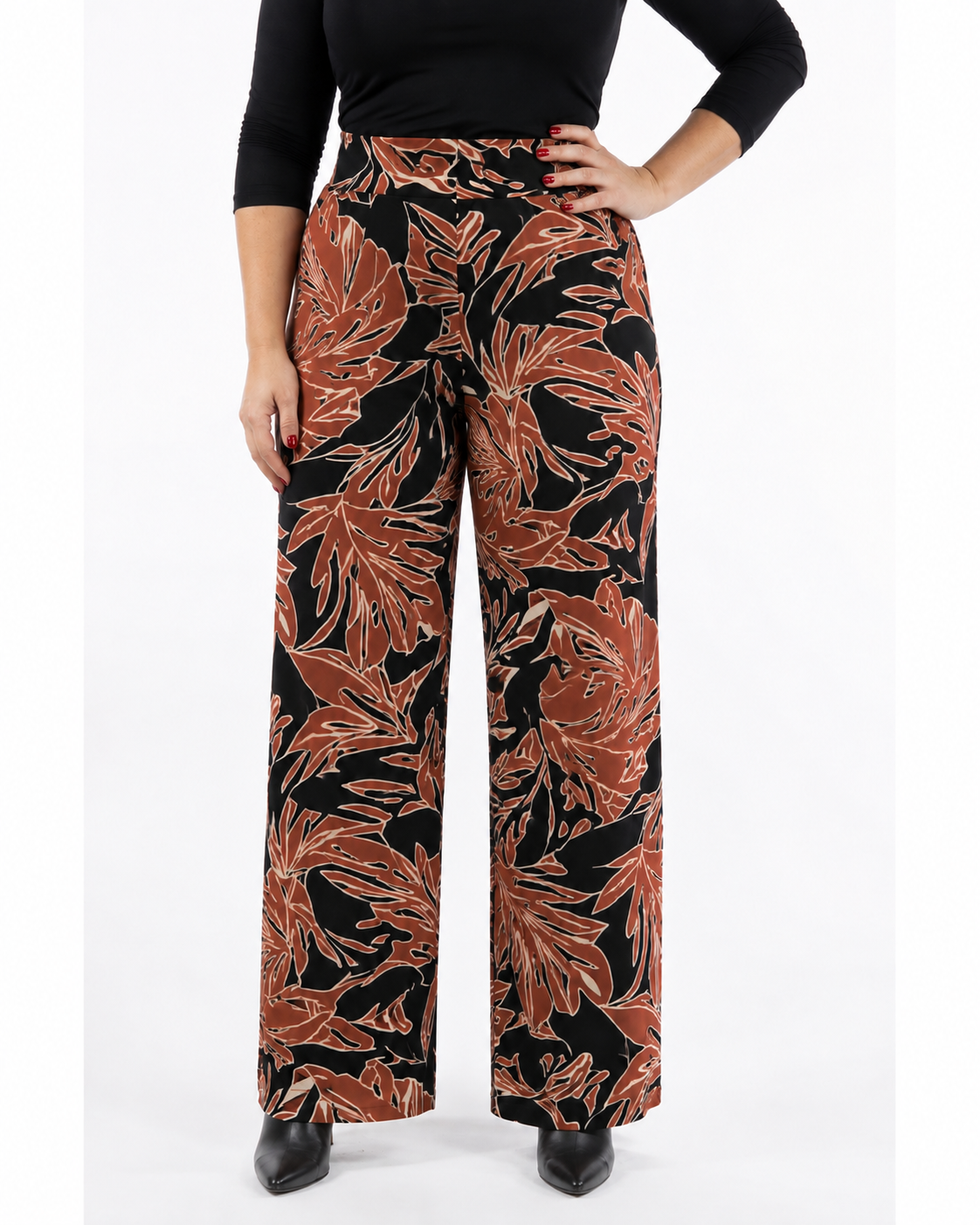Pantalón Estampado Mauricio Terracota