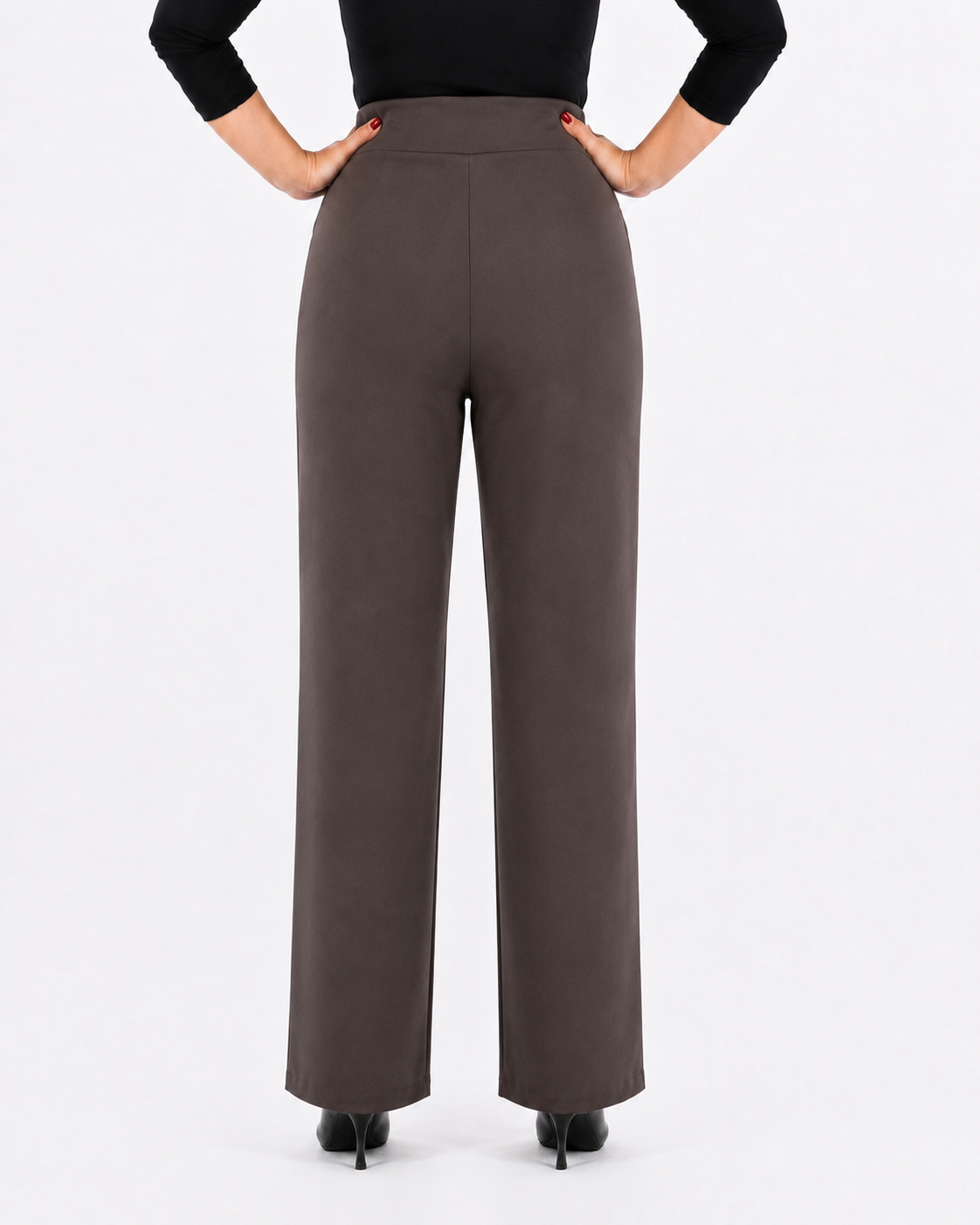 Pantalón Alfredo Café Grisáceo