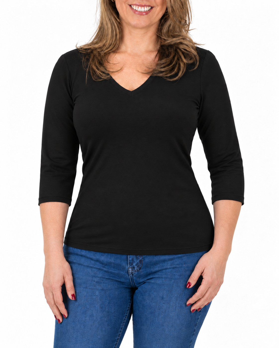 Polera Básica Isidora Negro