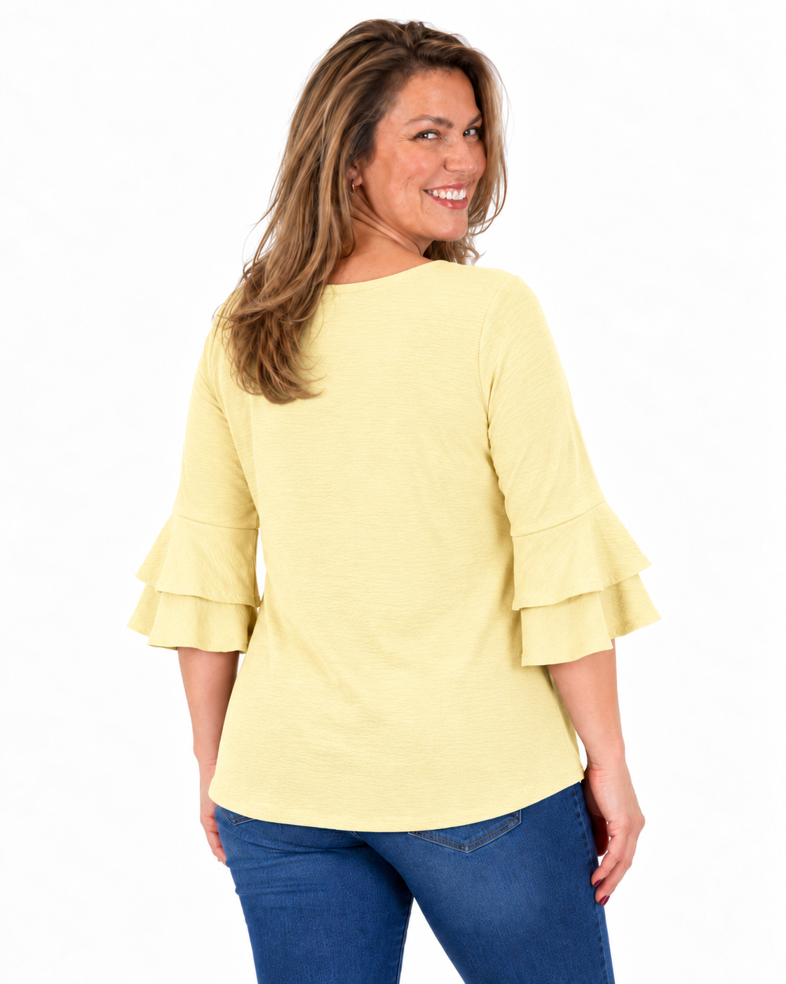 Blusa Elisa Vuelos Amarillo