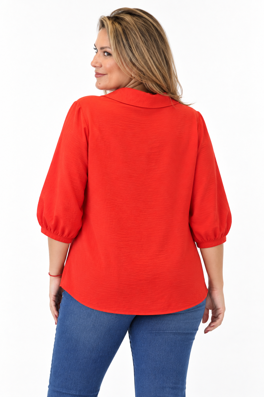 Blusa Botones Amanda Coral
