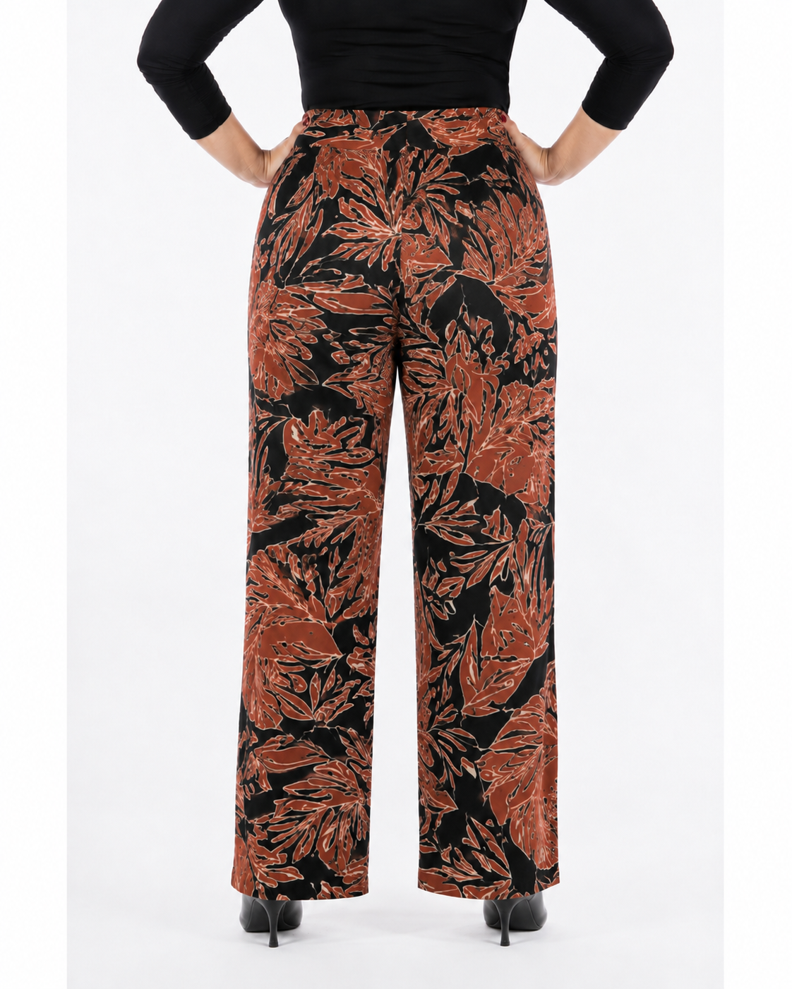 Pantalón Estampado Mauricio Terracota