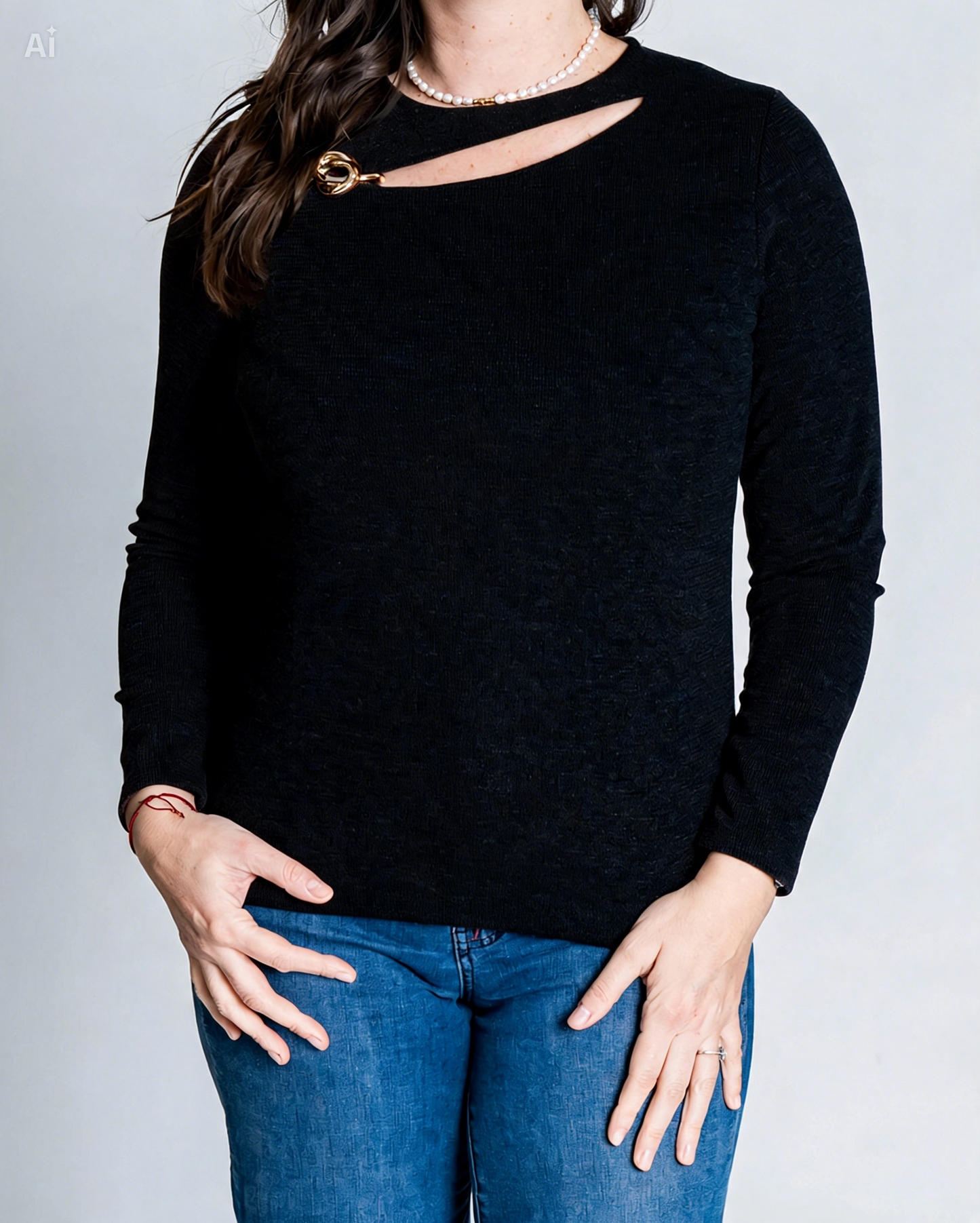 Polera Roxy Gold Negro