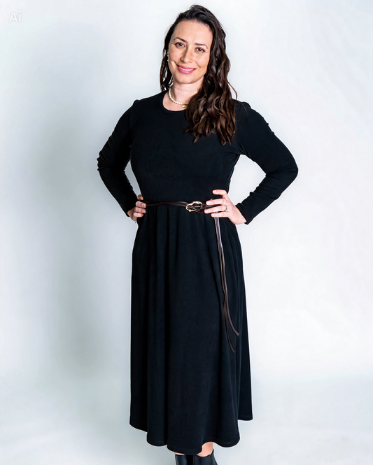 Vestido Sarita Negro