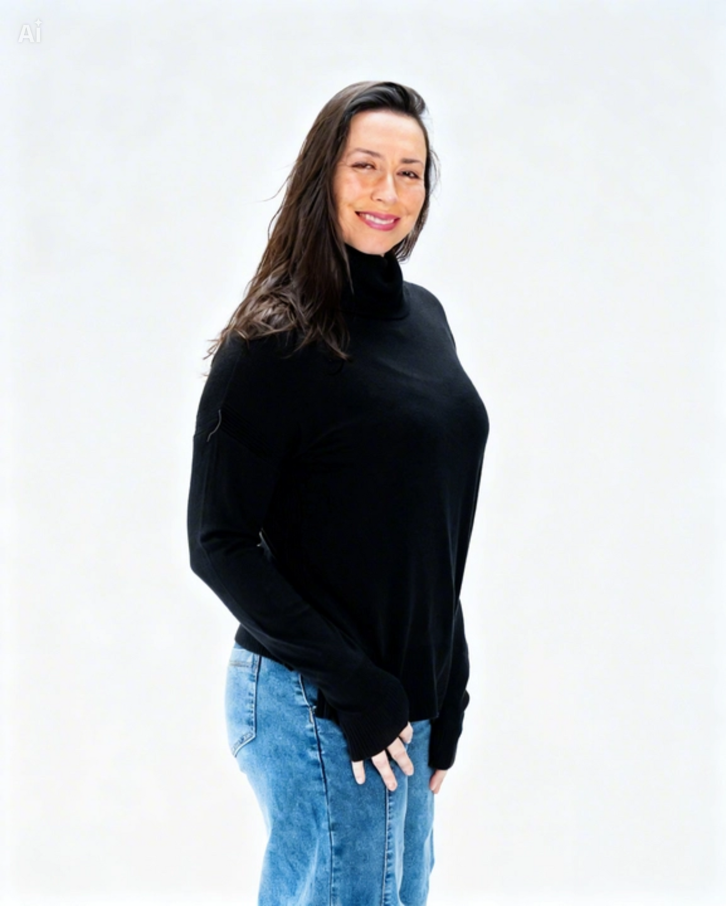 Sweater Beatle Paulina Negro