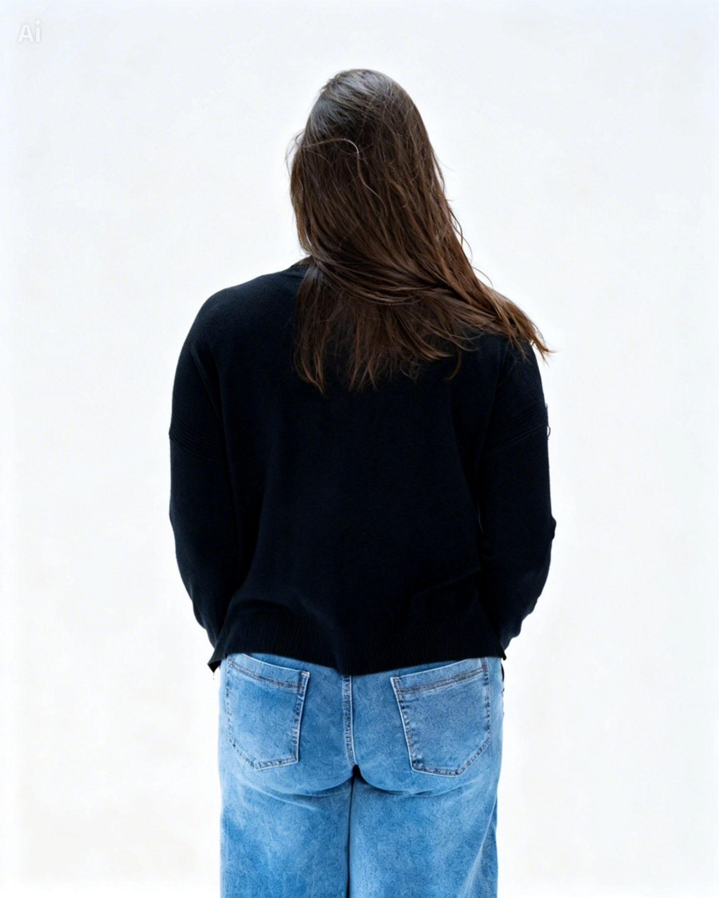Sweater Beatle Paulina Negro