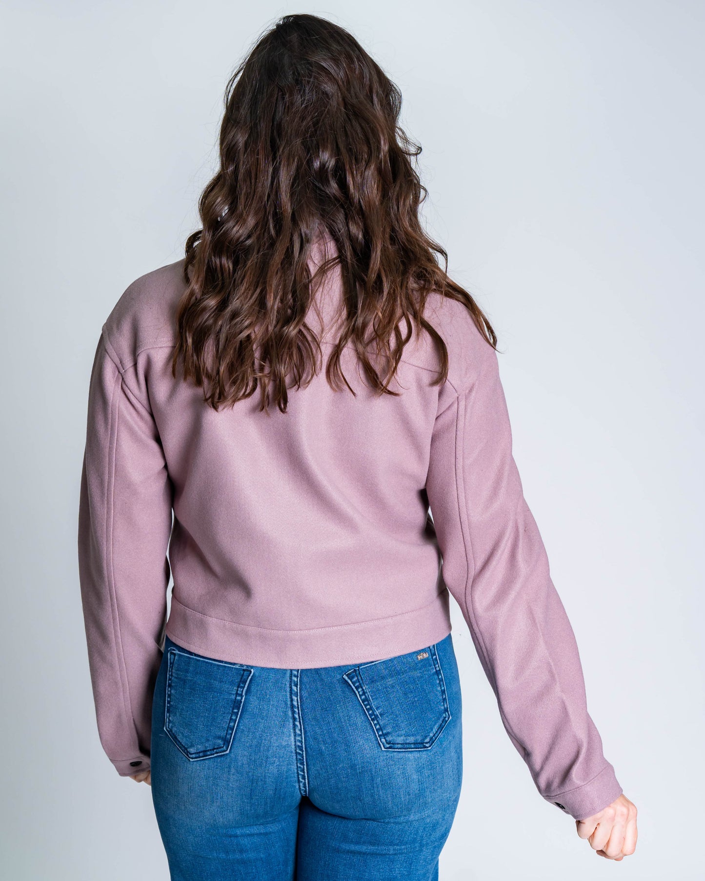 Chaqueta Paño Gretel Malva