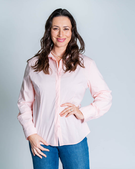 Blusa Lisa Roxana Rosada