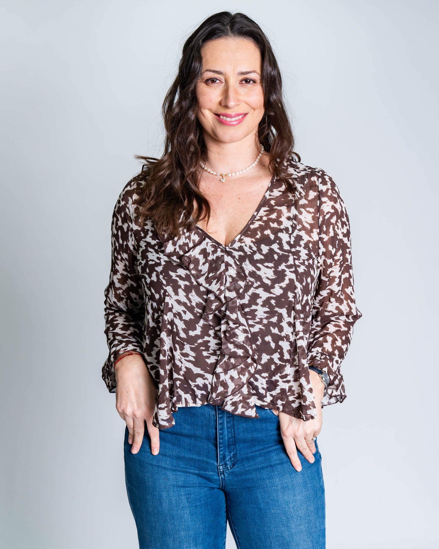 Blusa Vaquera Café