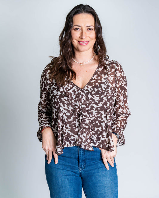 Blusa Vaquera Café