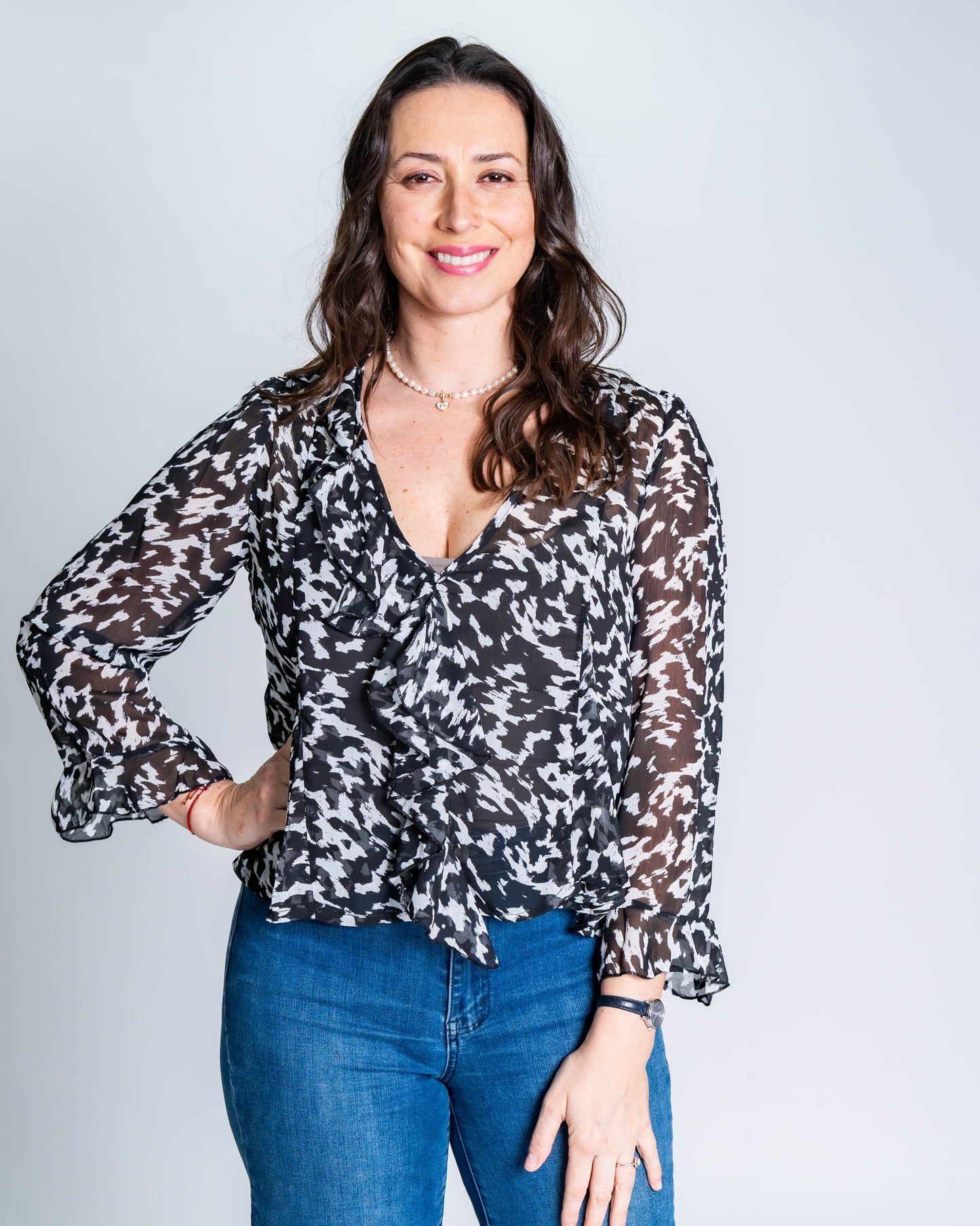 Blusa Vaquera Negro