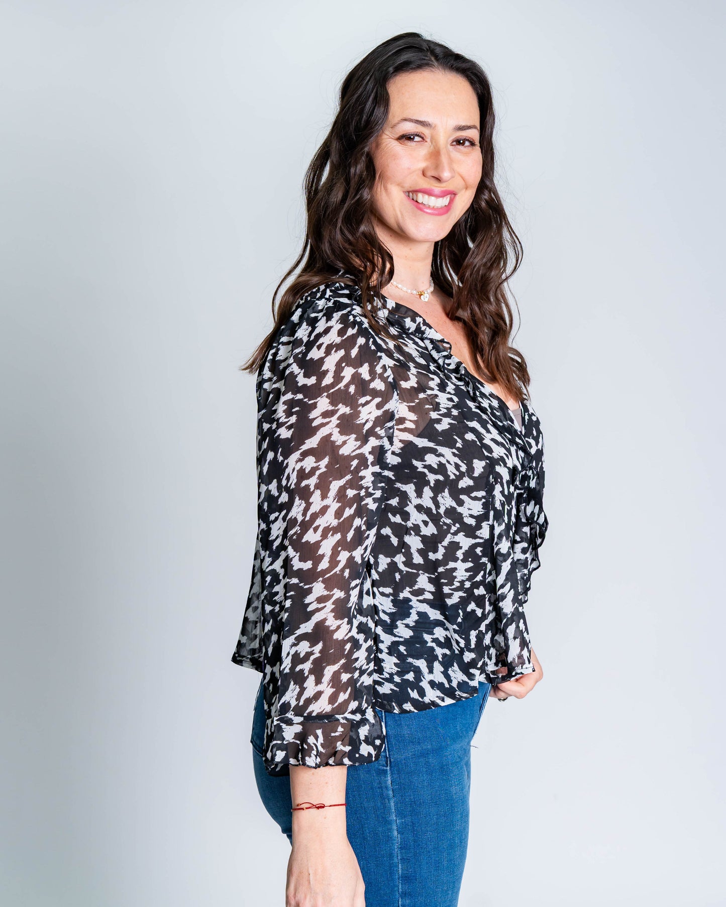 Blusa Vaquera Negro