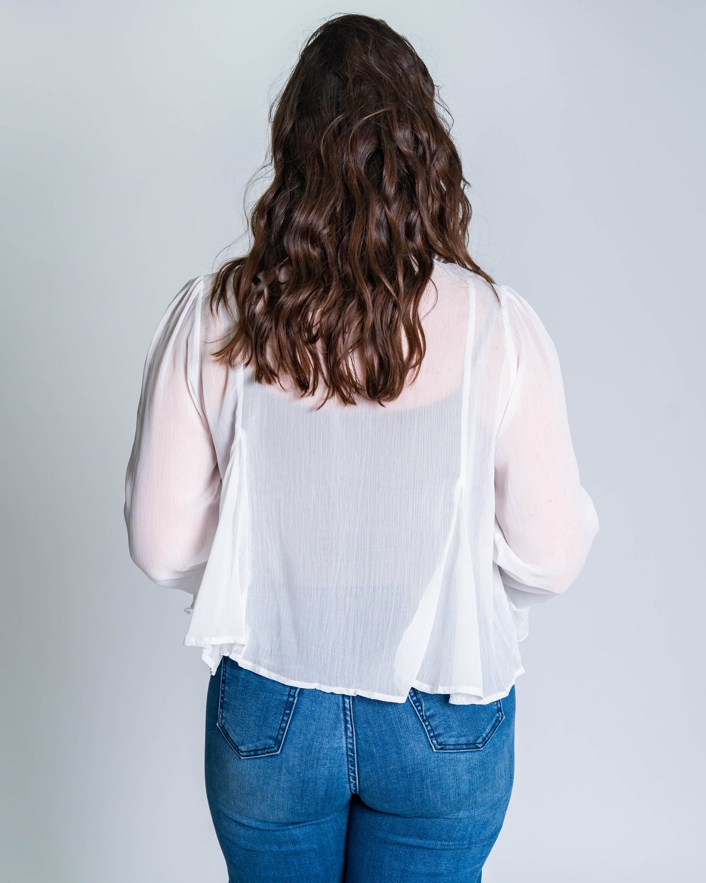 Blusa Lisa Vuelos Blanco