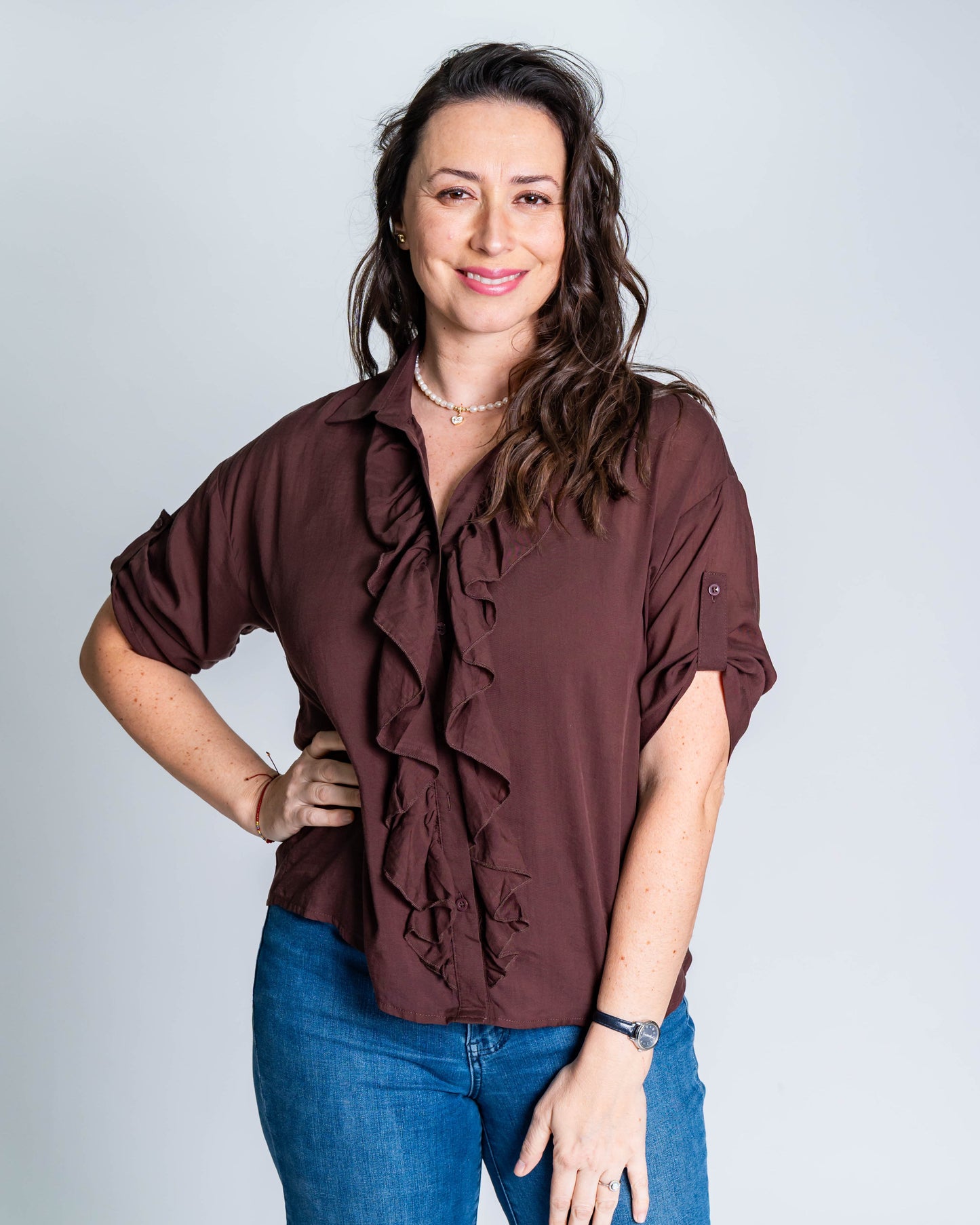 Blusa Caro Vuelos Chocolate