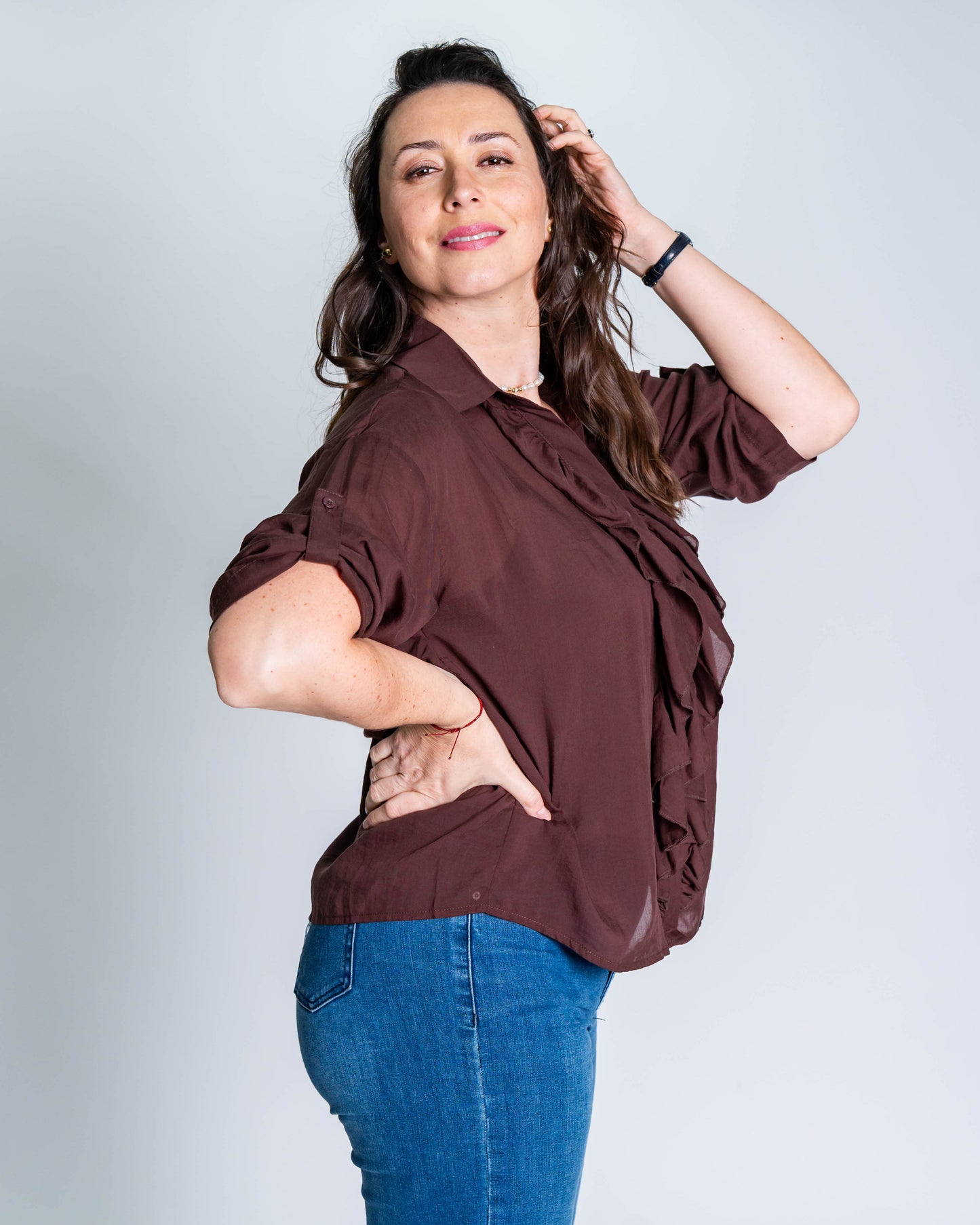 Blusa Caro Vuelos Chocolate