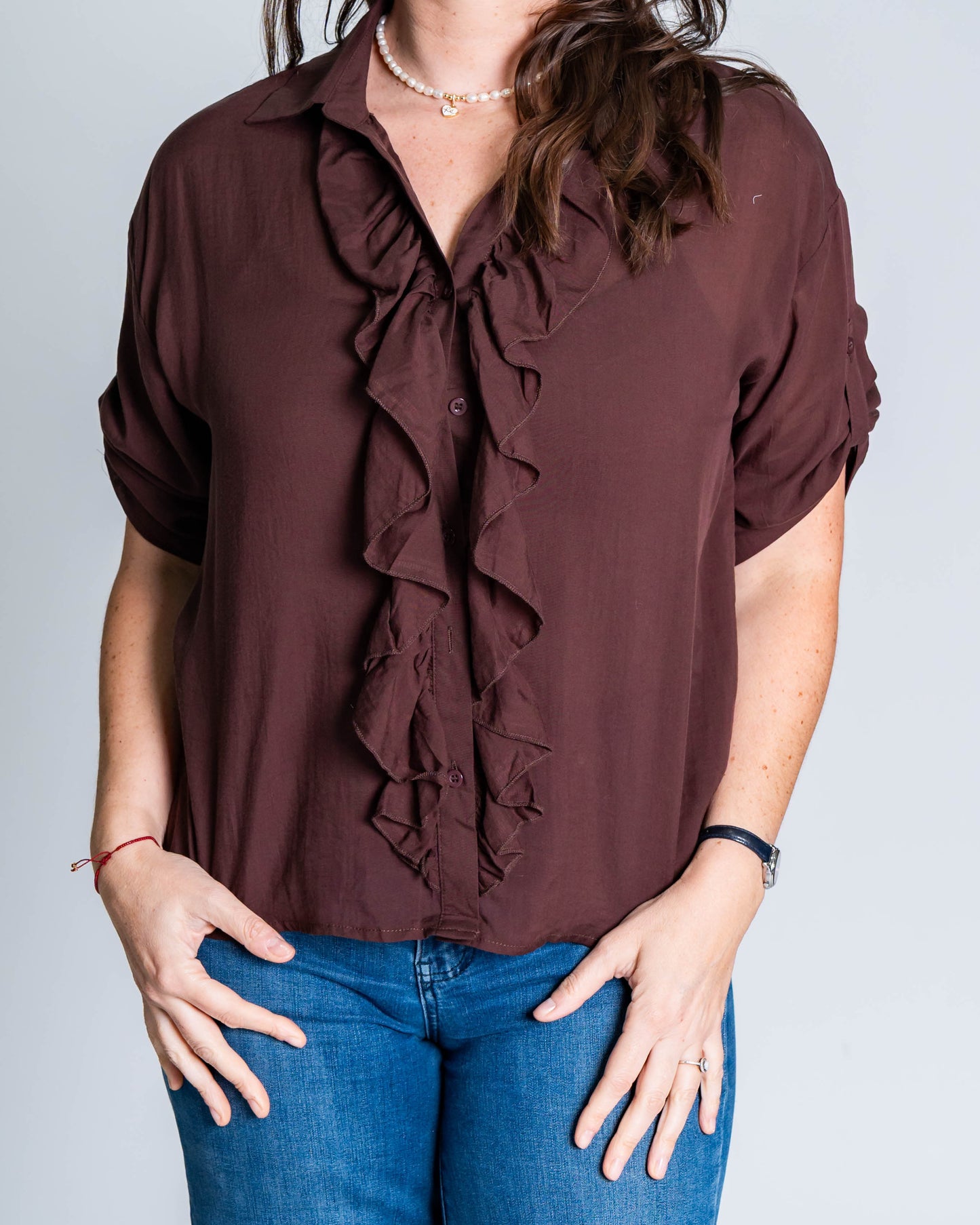 Blusa Caro Vuelos Chocolate