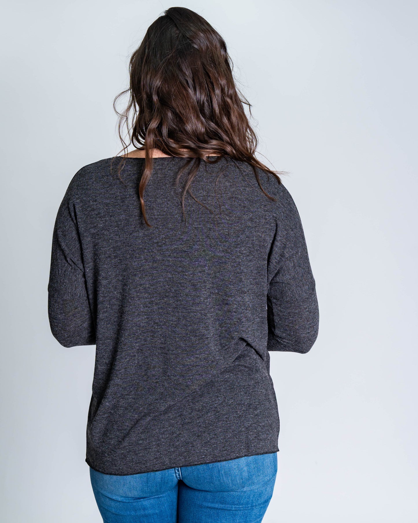 Polera Enchange Glitter Negro